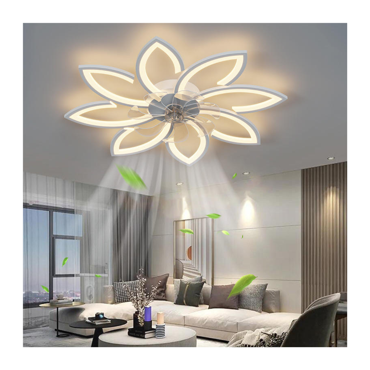 Bloom Radial Fan Light